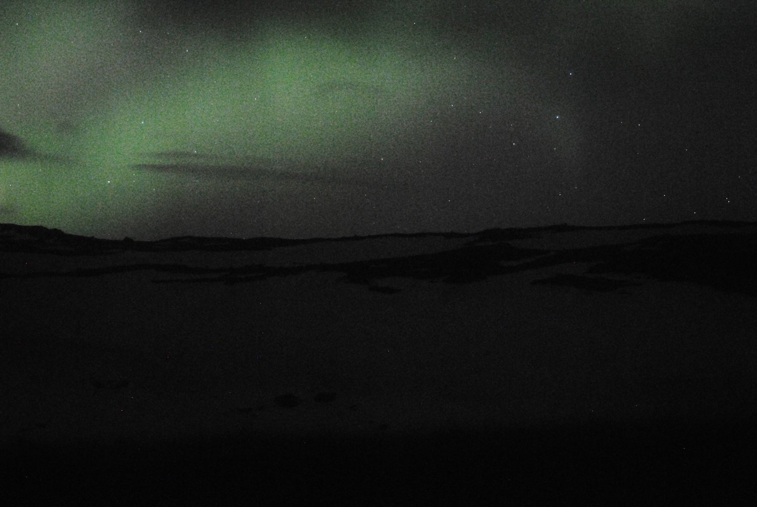 Read more about the article Les aurores boréales – Öxi Road, Islande