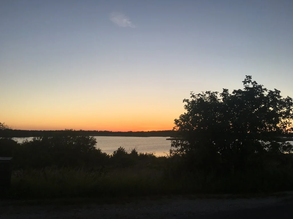 Les côtes de Fårö depuis l'île principale