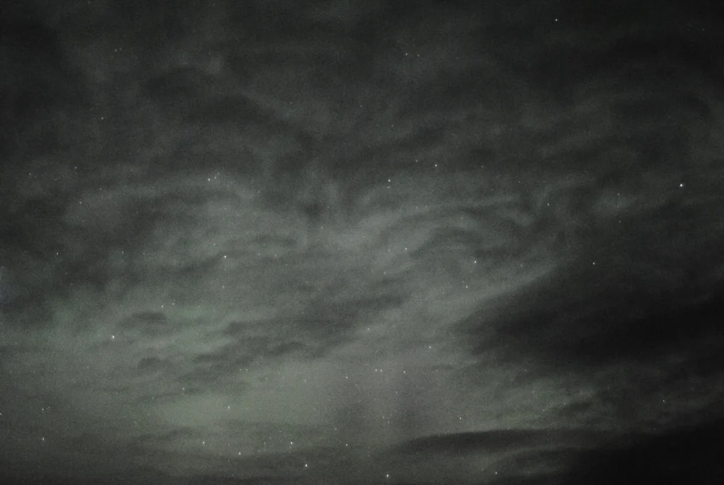 Aurores boréales Route d’Öxi Islande